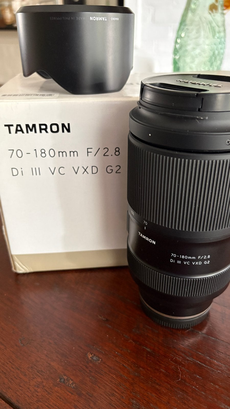 Tamron 70-180mm f/2.8 Di iii VC VXD G2 in superstaat, Audio, Tv en Foto, Fotografie | Lenzen en Objectieven, Sony E-mount, Autofocus