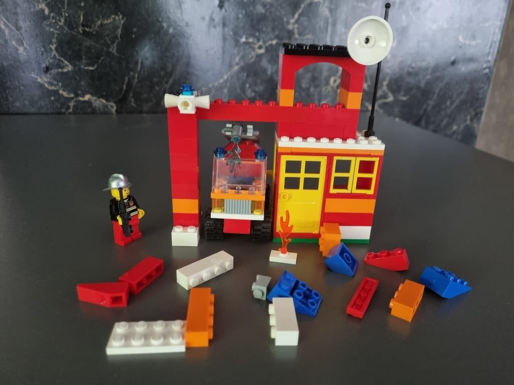 LEGO 6191 - Brandweer Bouwset, Kinderen en Baby's, Speelgoed | Duplo en Lego, Ophalen of Verzenden, Gebruikt, Complete set, Lego