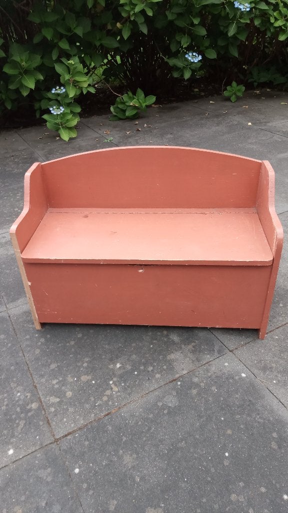 Kinderbankje Breed 80 cm, Ophalen, Gebruikt, Stoel(en)