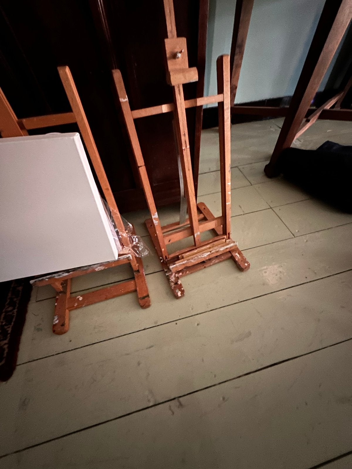 Houten ezels voor schilderen (diverse maten), Hobby en Vrije tijd, Schilderen, Ophalen, Gebruikt, Ezel