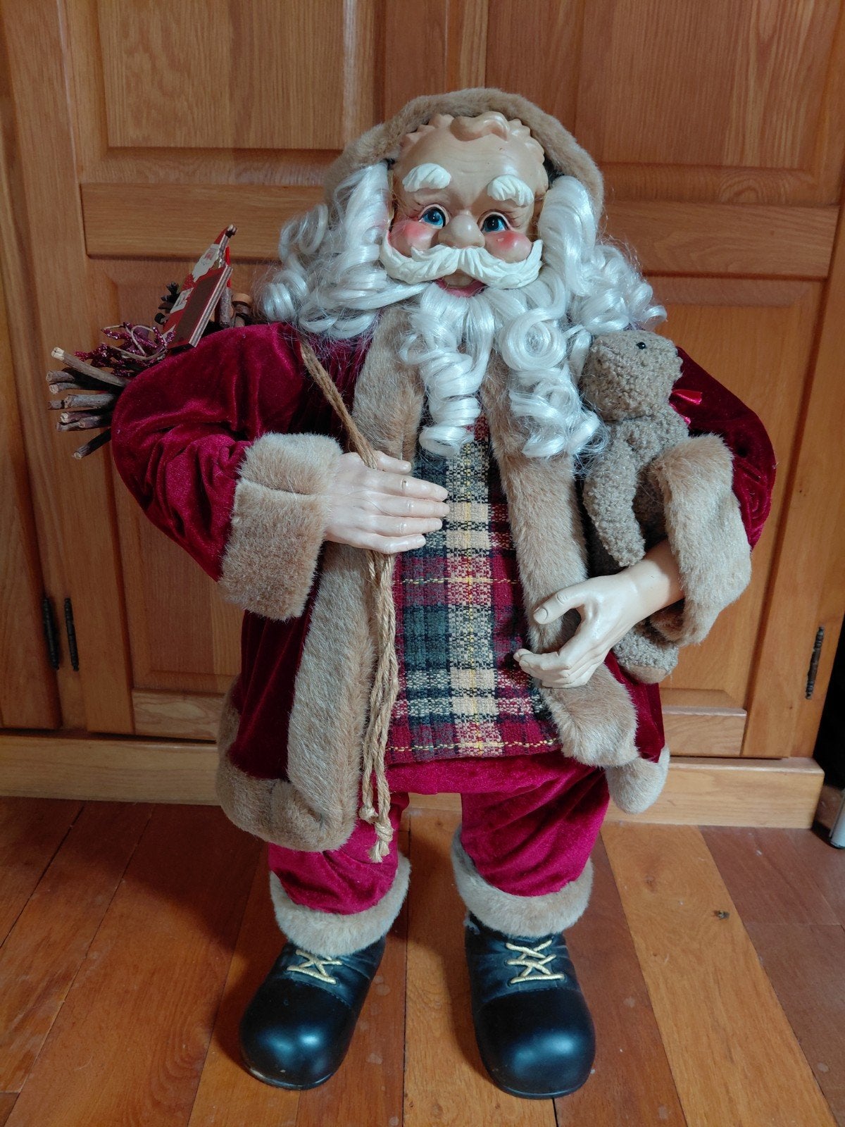 te koop vintage kerstman, Diversen, Sinterklaas, Ophalen of Verzenden