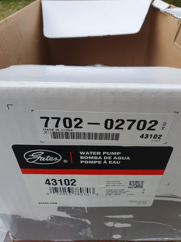 Waterpomp Gates 43102 voor div. Pontiac modellen, Auto-onderdelen, Ophalen, Nieuw, Pontiac