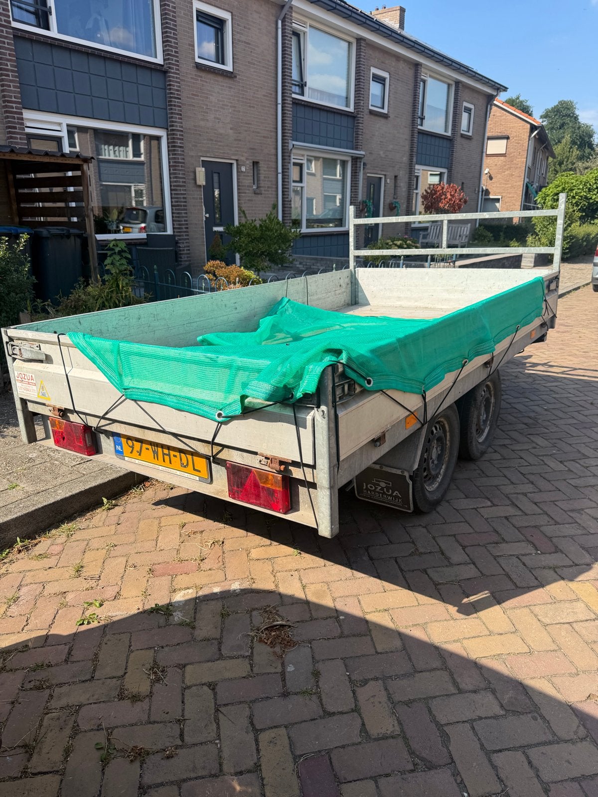 Robuuste kipper aanhanger - Ideaal voor diverse klussen, Auto diversen, Aanhangers en Bagagewagens, Ophalen of Verzenden, Gebruikt