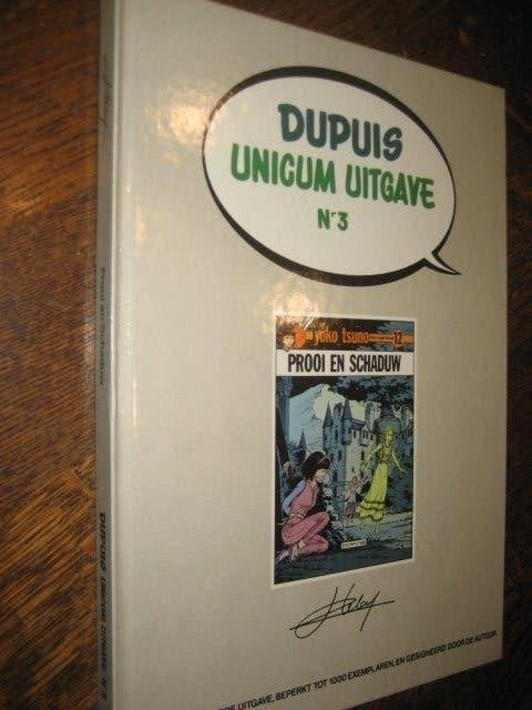 Dupuis unicum uitgave nr.3 Yoko tsuno 12 prooi en schaduw, Boeken, Stripboeken, Eén stripboek, Ophalen of Verzenden, Zo goed als nieuw