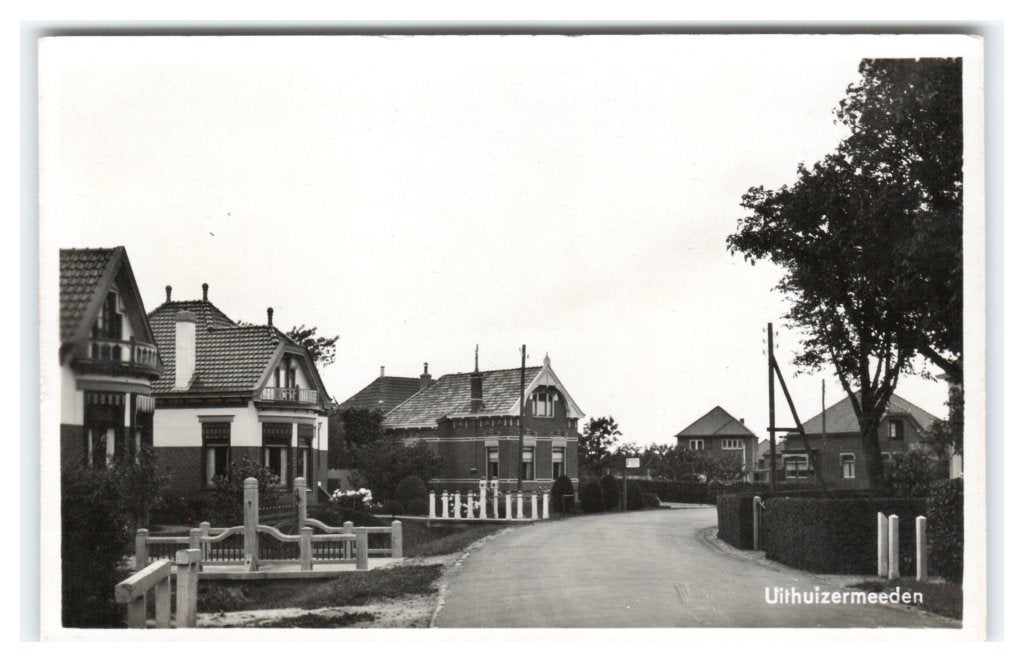 Uithuizermeeden, Ophalen of Verzenden, 1940 tot 1960, Ongelopen, Groningen