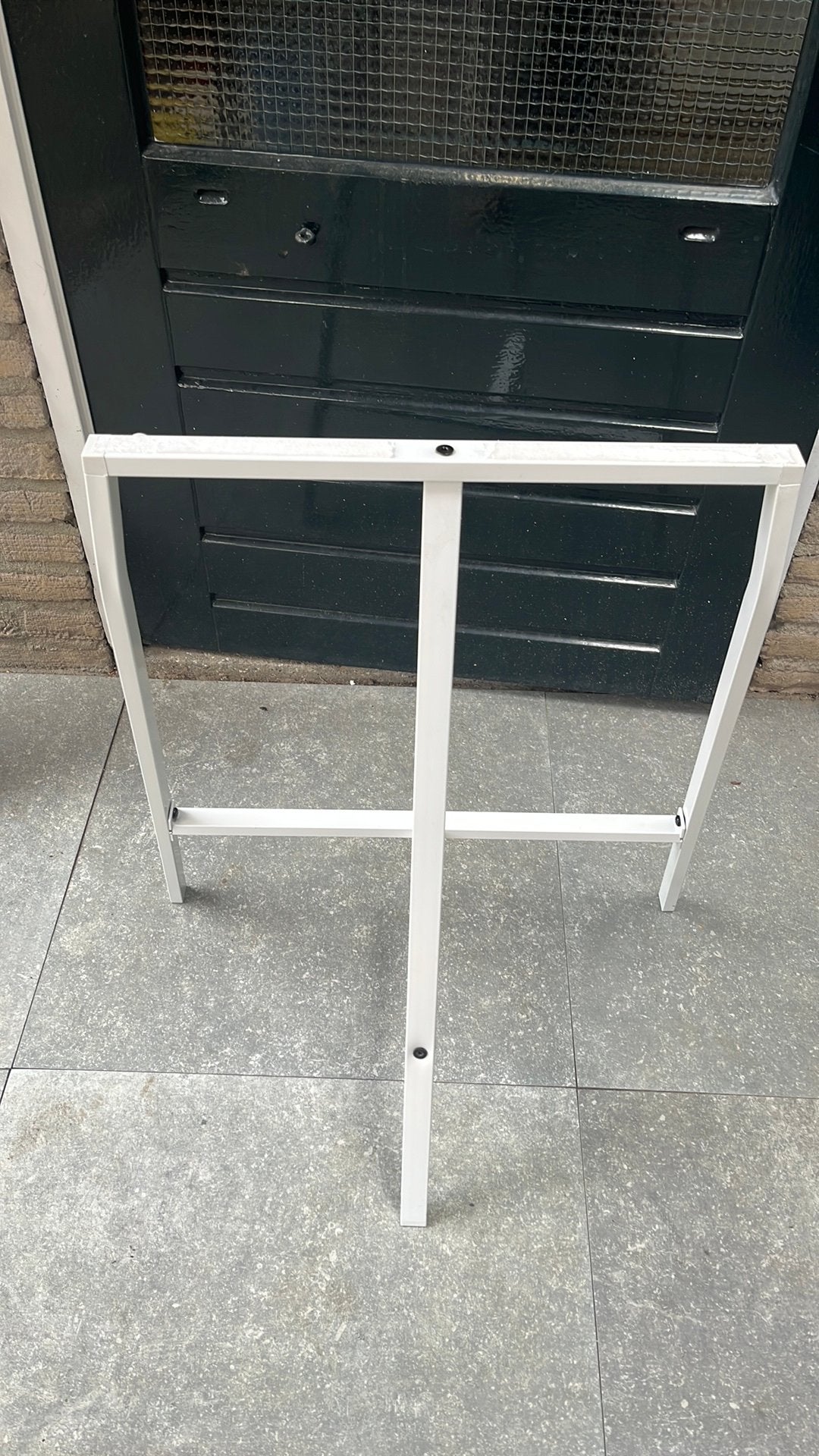 Ikea Schraag / poot voor bureau / werkblad 70cm hoog, Ophalen, Overige typen, Gebruikt, Metaal