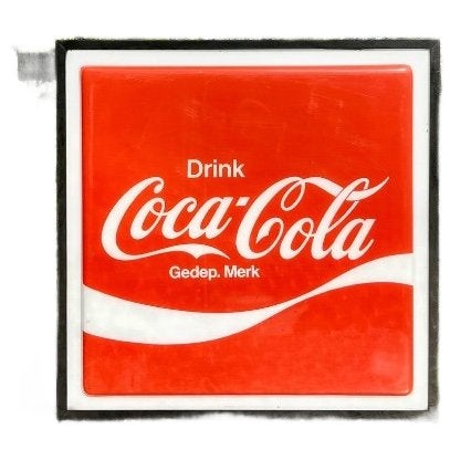 coca cola lichtbak zo goed als nieuw, Verzamelen, Ophalen, Zo goed als nieuw, Lichtbak of (neon) lamp