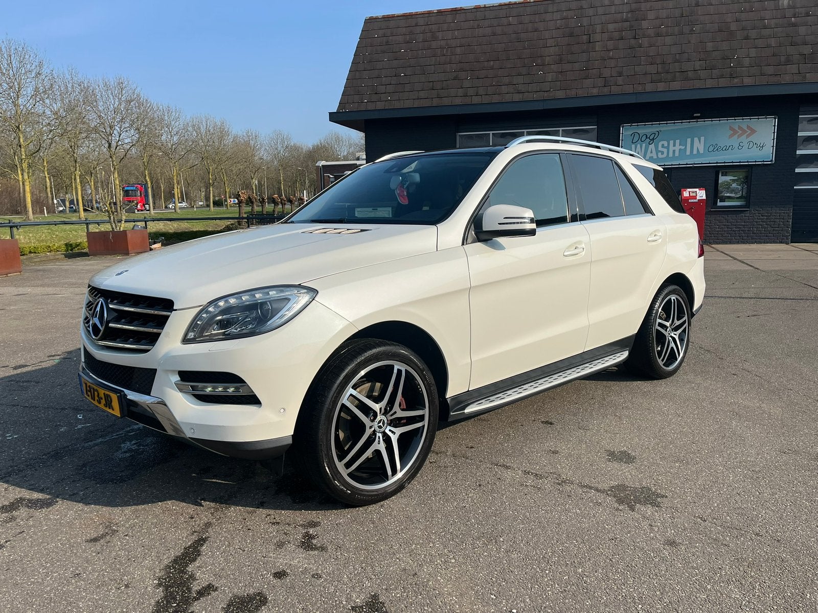 Mercedes-Benz M-Klasse Ml350 4MATIC 2013 Wit, Automaat, Navigatiesysteem, Zwart, Wit