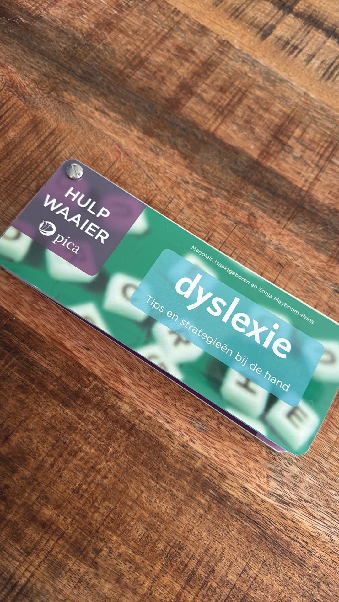 Hulpwaaier pica dyslexie, Ophalen of Verzenden, Beta, Nieuw, HBO