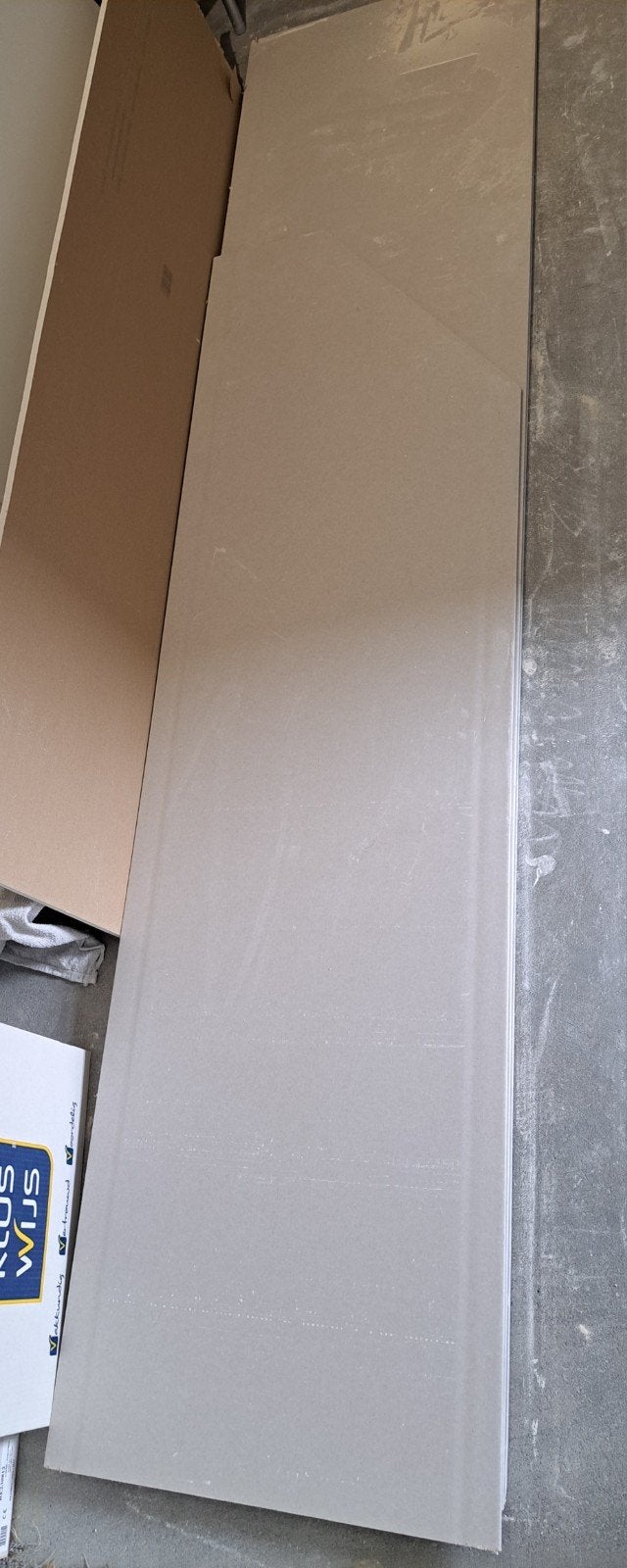 Gipsplaat AK 260 x 60 cm 12,5 mm, Ophalen, Gebruikt, Overige materialen, Minder dan 20 mm