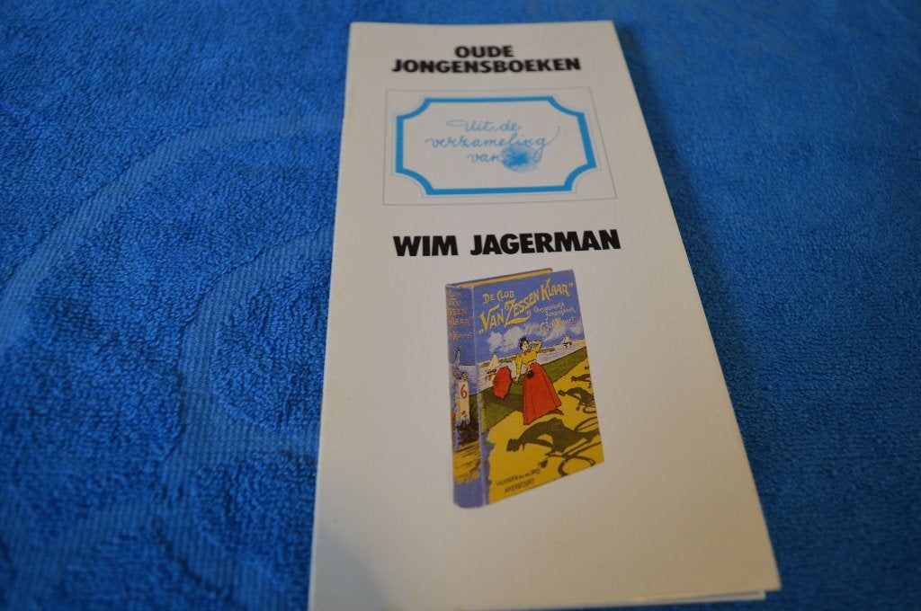 📖 prachtig boekje over boekenverzameling van wim jagerman, Ophalen of Verzenden