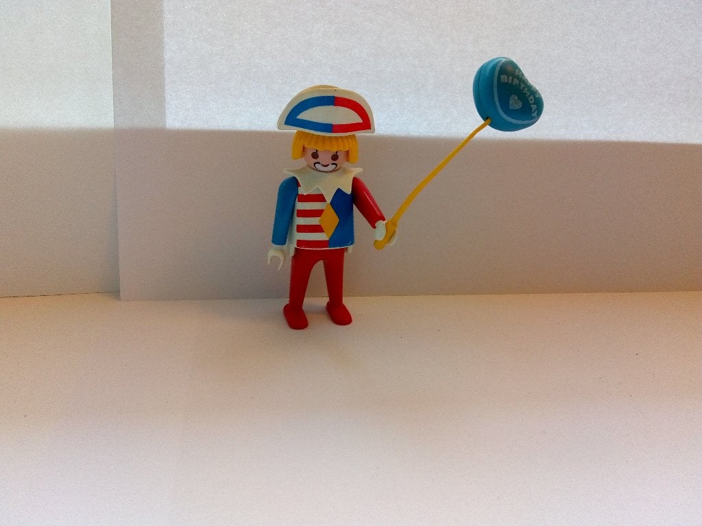 Playmobil set 4601 verjaardagsclown, Kinderen en Baby's, Ophalen of Verzenden, Gebruikt, Complete set