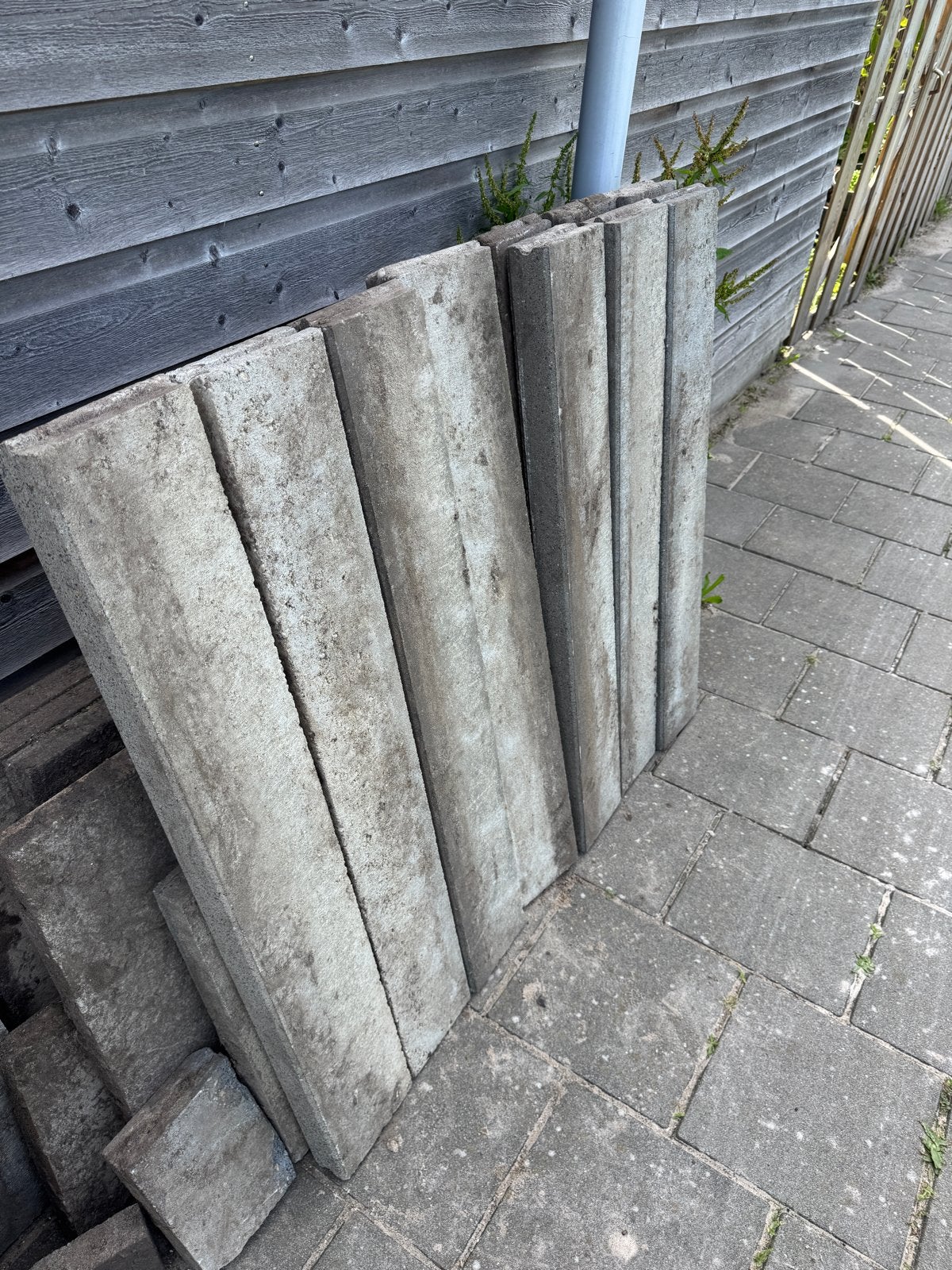 Tuintegels en opsluitbanden, Ophalen, Gebruikt, Overige typen, Beton