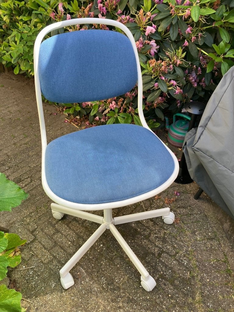 Orfjall ikea bureaustoel, Ophalen, Gebruikt, Blauw, Bureaustoel