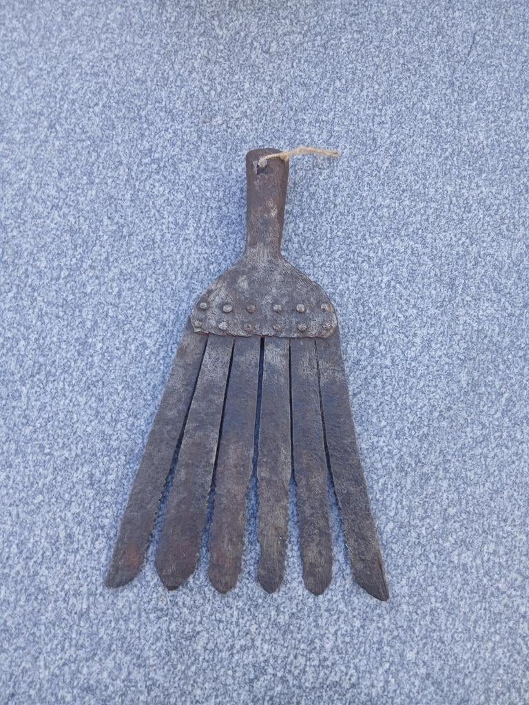 Antieke palingsteker - Vissersgereedschap, Antiek en Kunst, Ophalen of Verzenden
