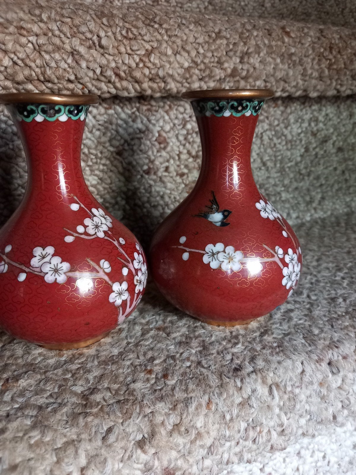 Cloissone vaasjes, Antiek en Kunst, Ophalen of Verzenden