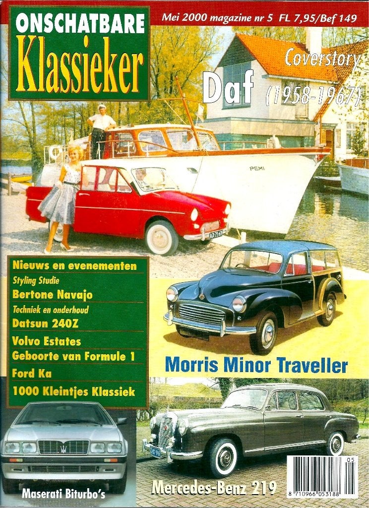 Onschatbare Klassieker reportage Daf, Ophalen of Verzenden, Gelezen, Overige merken