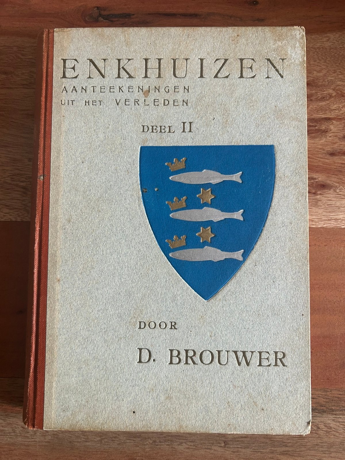 Douwe Brouwer - Enkhuizen  Aanteekeningen uit het verleden 2, Boeken, Ophalen of Verzenden, Zo goed als nieuw, Douwe Brouwer
