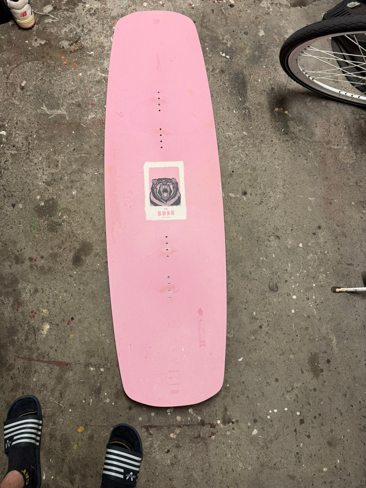 wakeboard sam de haan pro model, Watersport en Boten, Wakeboarden, Ophalen of Verzenden, Zo goed als nieuw