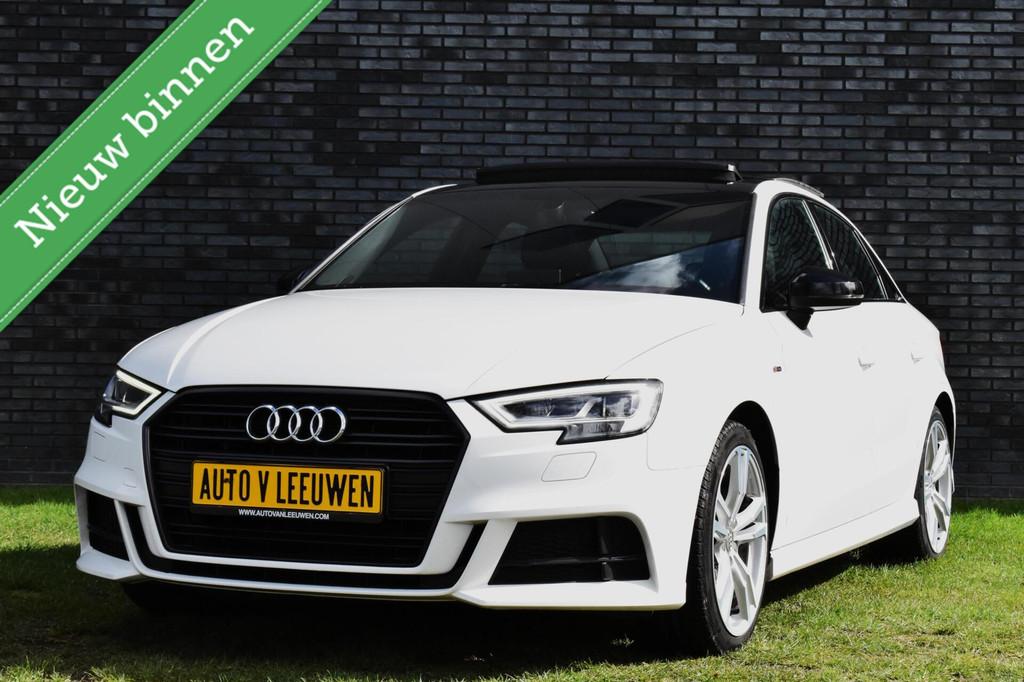 Audi A3 Limousine 35 TFSI S-LINE 3x PANORAMADAK/LED/PDC/CRUI, Euro 6, 4 cilinders, 150 pk, Wit