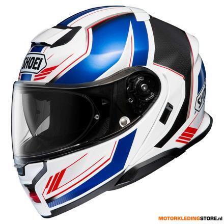 Shoei Neotec 3 GRASP Systeemhelm, Wit-Blauw-Zwart, Ophalen of Verzenden, Nieuw met kaartje