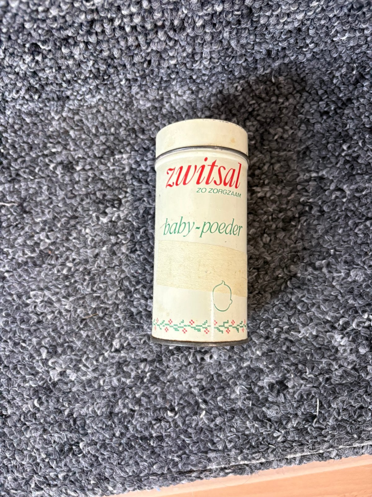 Vintage babypoederbus, Verzamelen, Ophalen of Verzenden, Gebruikt, Overige, Overige merken