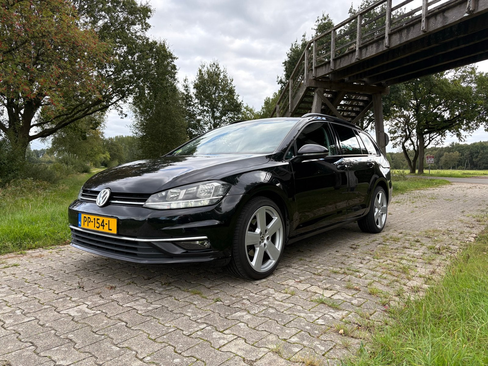 Volkswagen Golf 7 variant, Auto's, Voorwielaandrijving, 680 kg, 4 cilinders, Zwart
