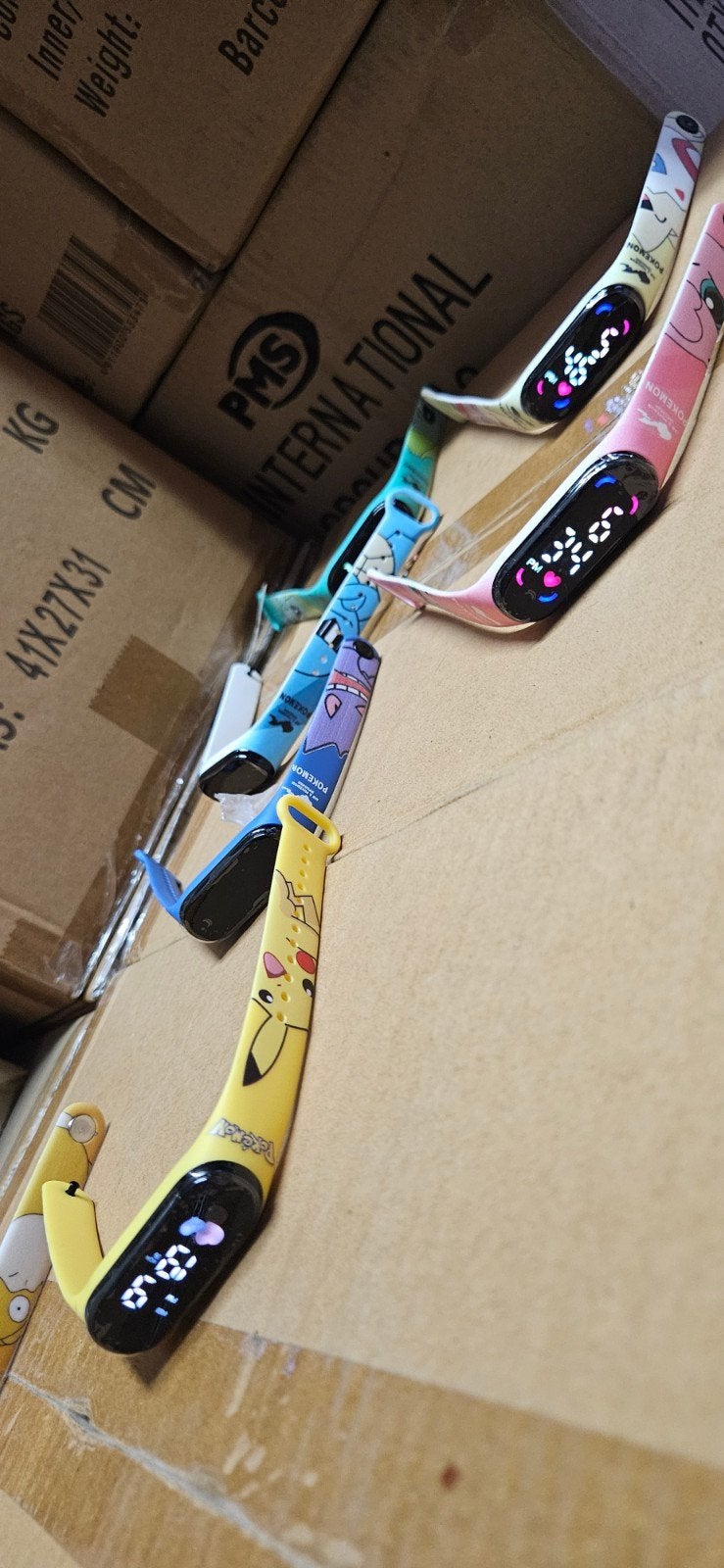 Pokémon horloges voor kinderen - Diverse figuren, Ophalen of Verzenden, Nieuw, Meerkleurig, Jongen of Meisje