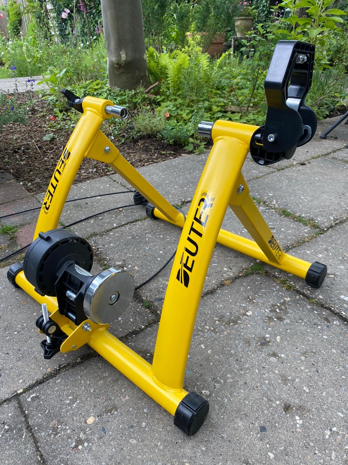 Deuter fietstrainer - Geel, Overige merken, Minder dan 10 versnellingen, Gebruikt, Heren