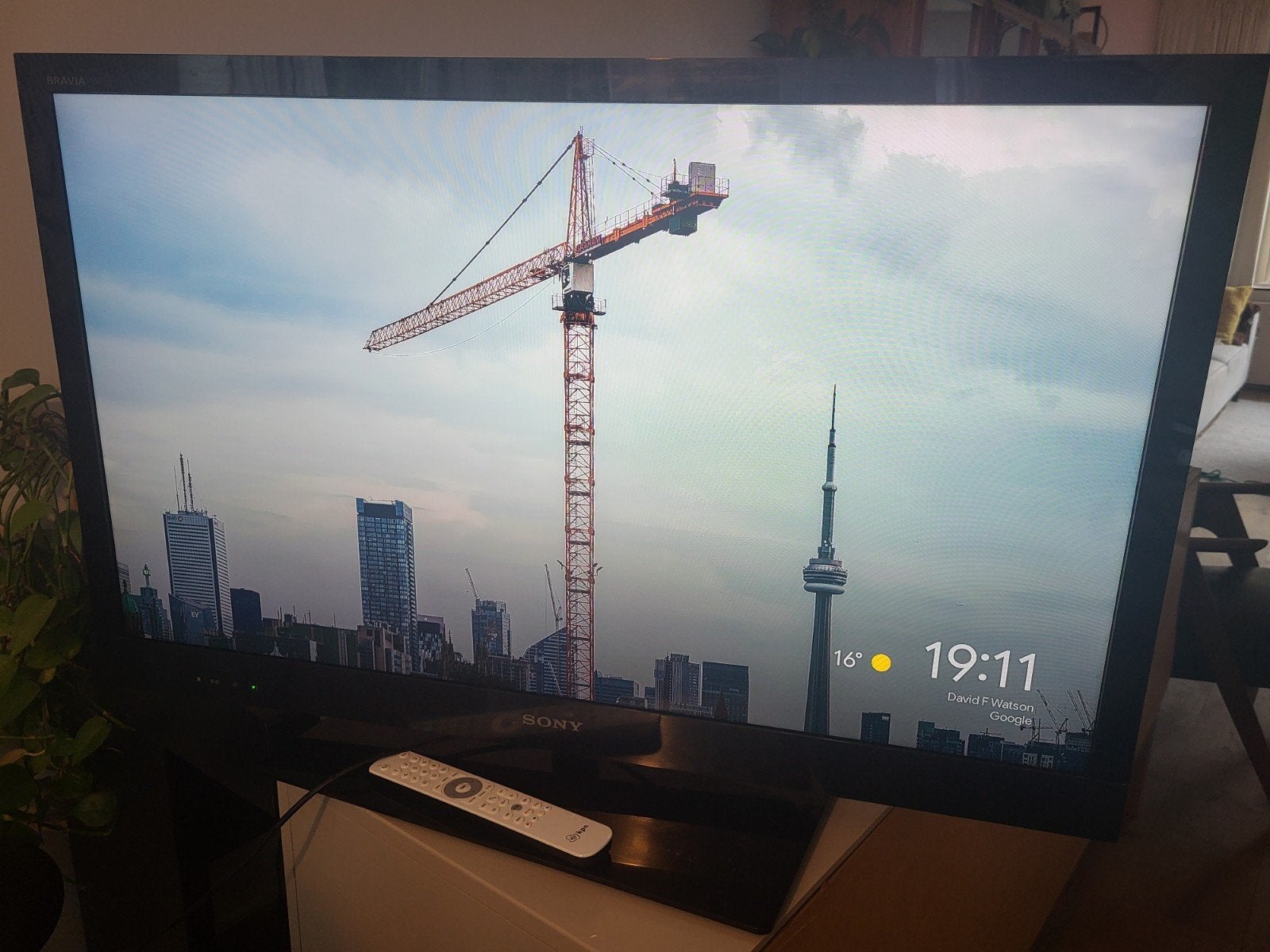 Sony TV 94cm, Ophalen, Gebruikt, 50 Hz, 80 tot 100 cm