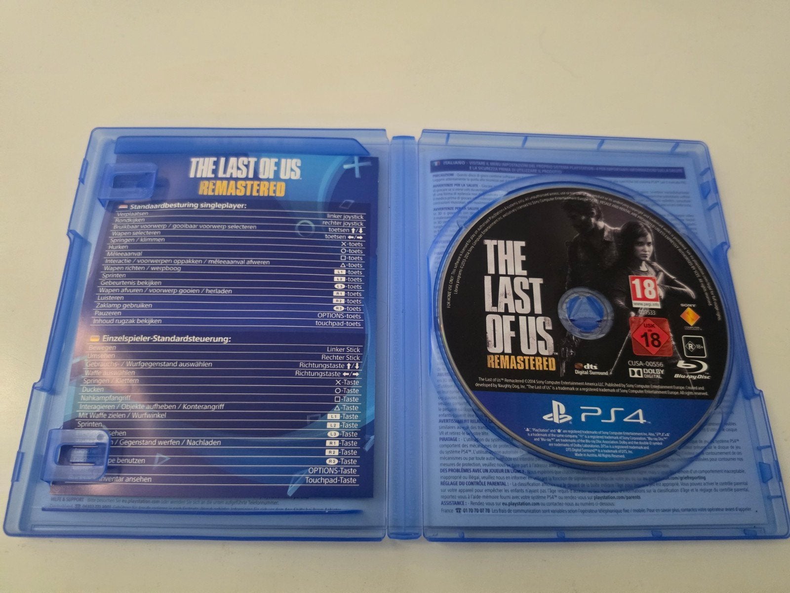 The Last of Us Remastered voor Playstation 4 en 5 Lees Goed, Avontuur en Actie, Online, Vanaf 18 jaar, 1 speler