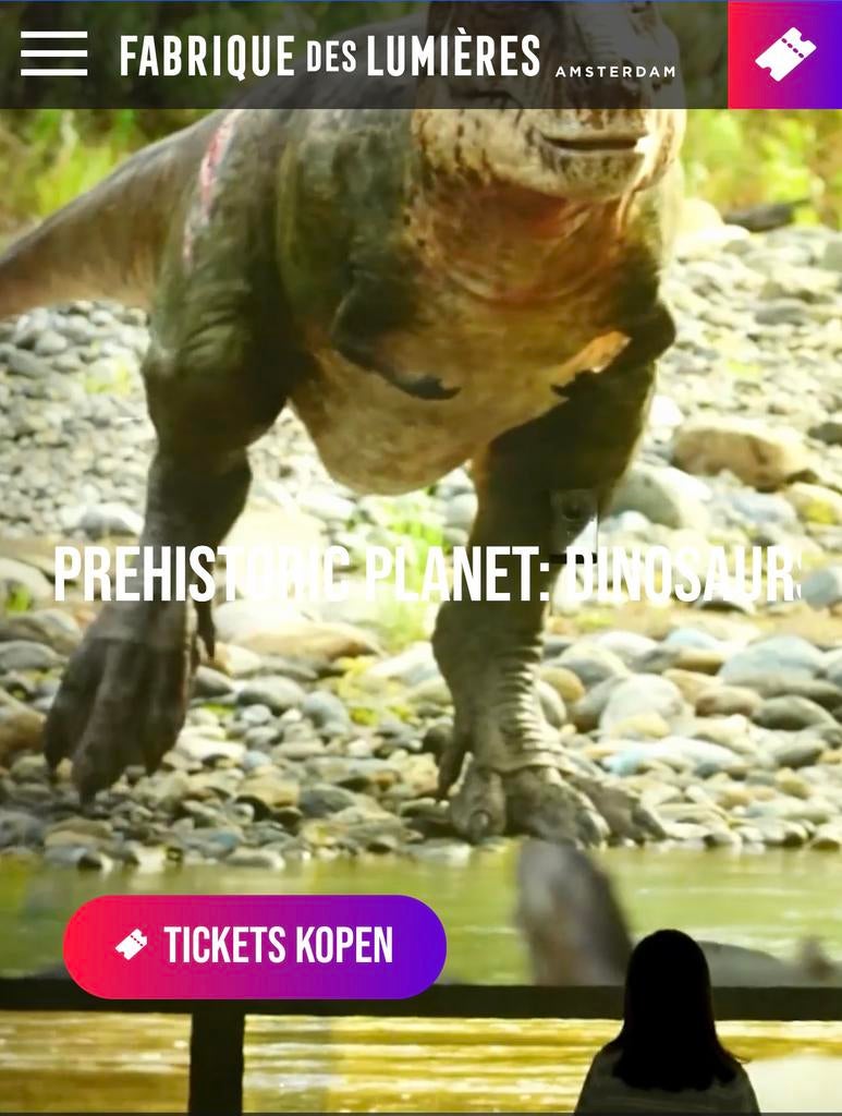 Kaartjes 1x volw en 1xkind dinosaurus, Tickets en Kaartjes, Eén persoon, Ticket of Toegangskaart