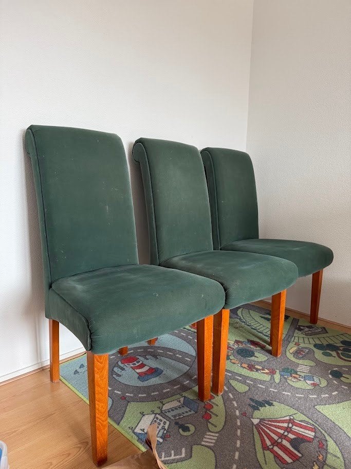 eetkamerstoelen - 6 stuks Gratis!, Ophalen, Gebruikt, Overige kleuren, Vijf, Zes of meer stoelen