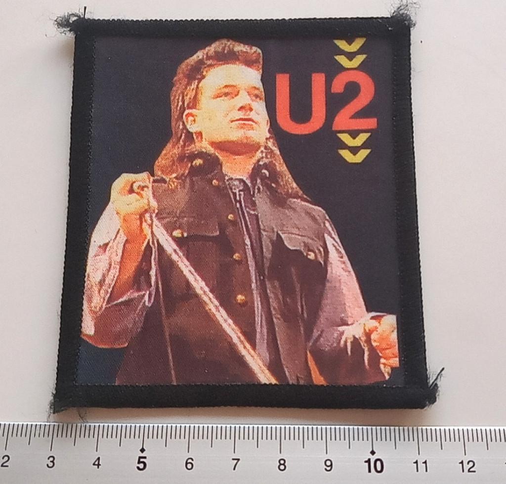 U2 Bono mooie zeldzame vintage 80's patch 17 embleem, Verzenden, Nieuw, Kleding
