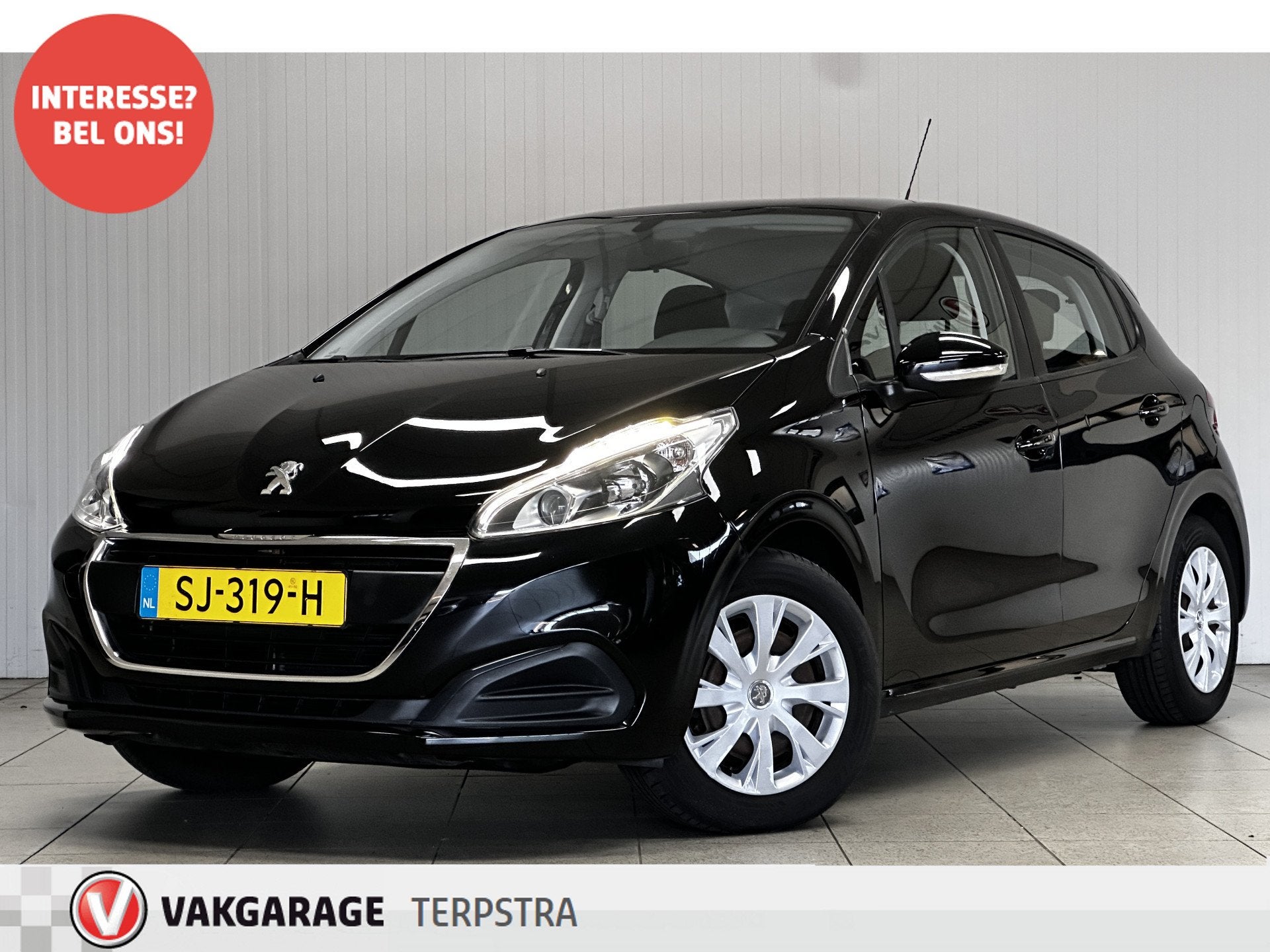Peugeot 208 1.2 PureTech Active/ 5-Drs/ Navi/ Apple + androi, Voorwielaandrijving, Stof, Gebruikt, 1199 cc
