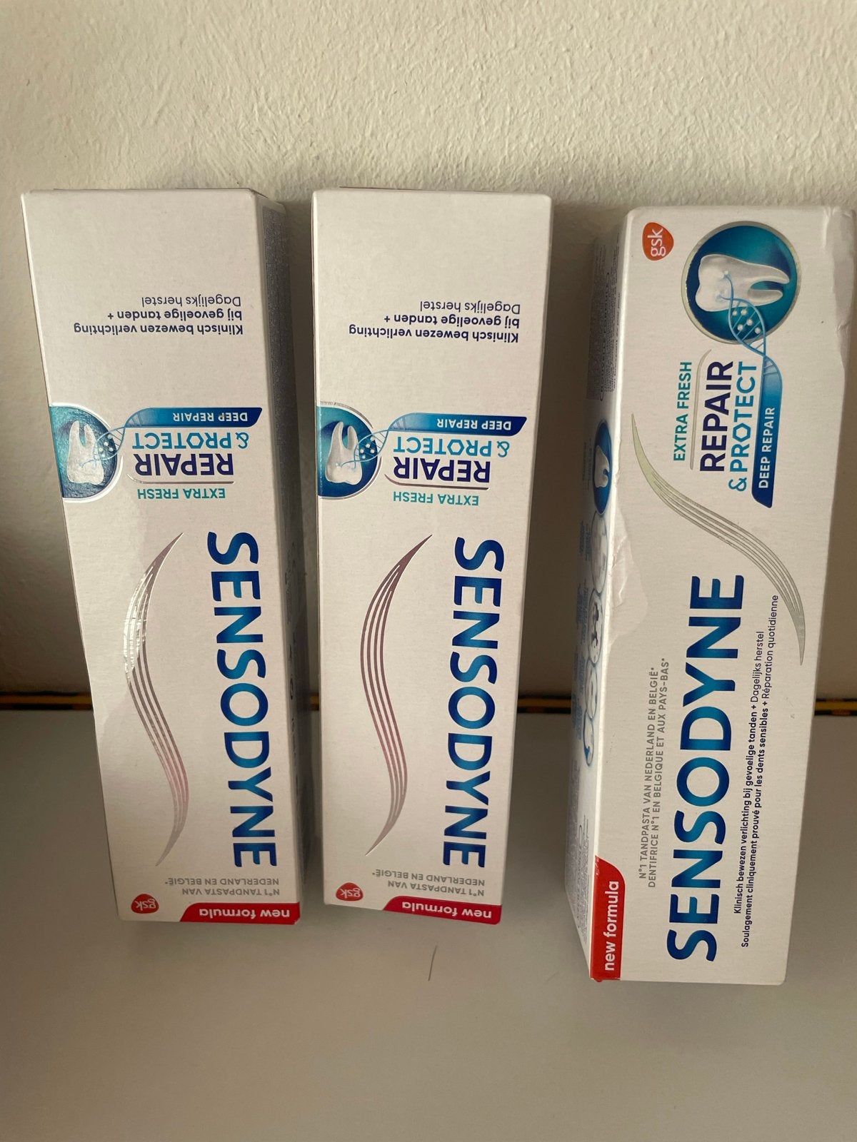 Sensodyne Repair & Protect Tandpasta(3 stuks) 5€ per stuk, Ophalen of Verzenden, Nieuw, Tandpasta