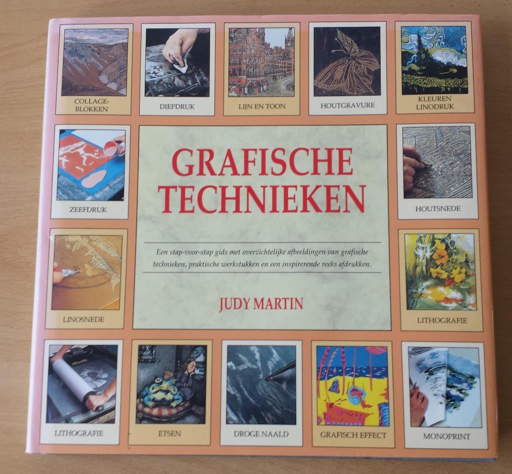 Grafische Technieken - Judy Martin - 1996, Boeken, Ophalen of Verzenden, Gelezen, Overige onderwerpen