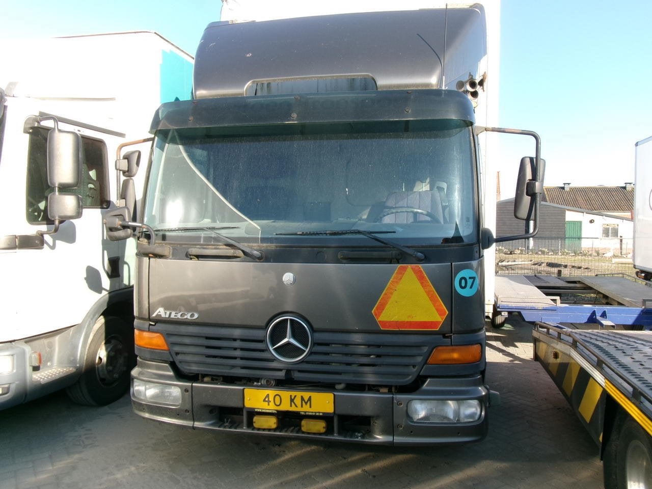 Mercedes-Benz Atego 817 L LANDBOUWKENTEKEN MMBS (bj 1999), Gebruikt, 4 cilinders, Bedrijf, Zilver of Grijs