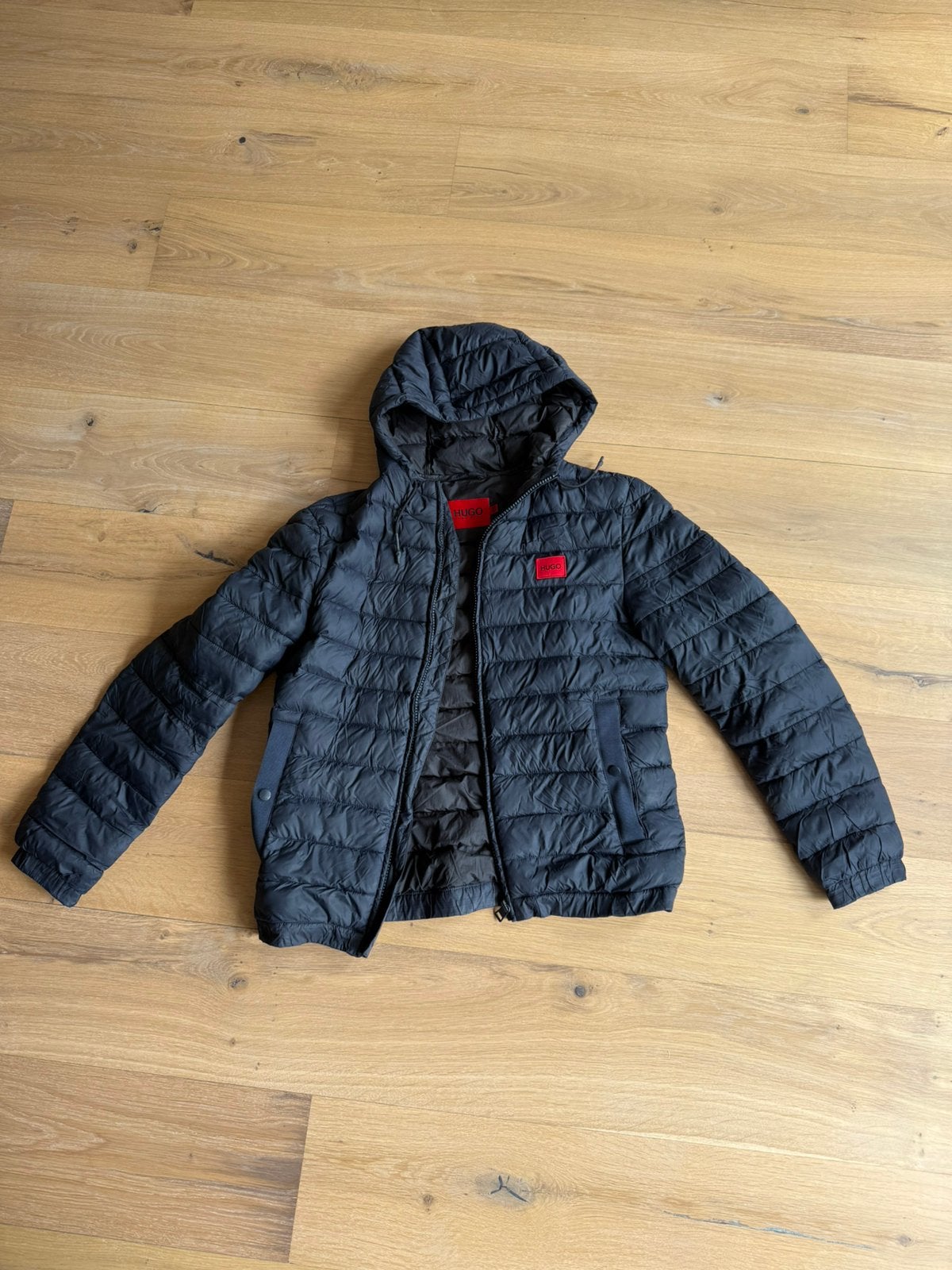 Hugo Boss winterjas maat L - zeer goede staat!, Kleding | Heren, Ophalen of Verzenden, Zo goed als nieuw, Maat 52/54 (L), Blauw