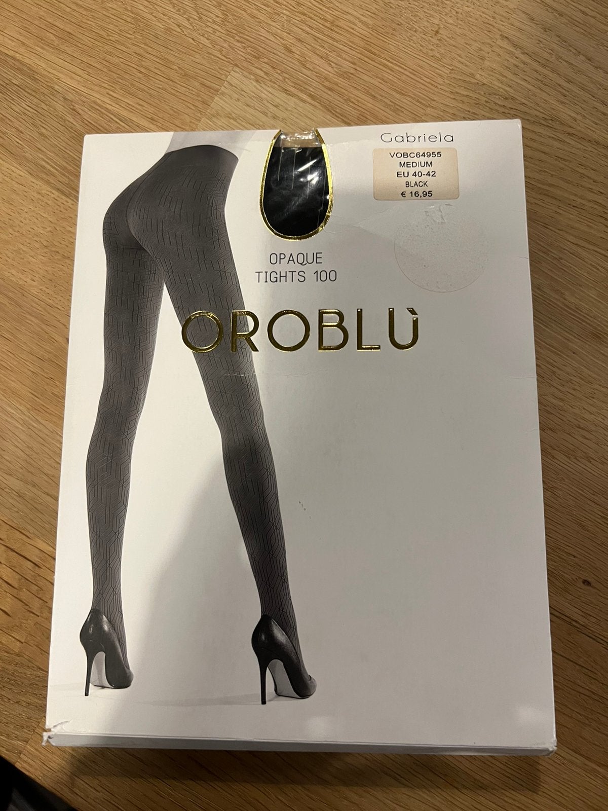 Oroblu panty maat M NIEUW!! Nu €7,50, Zwart, Nieuw, Maat 40/42 (M), Ophalen of Verzenden