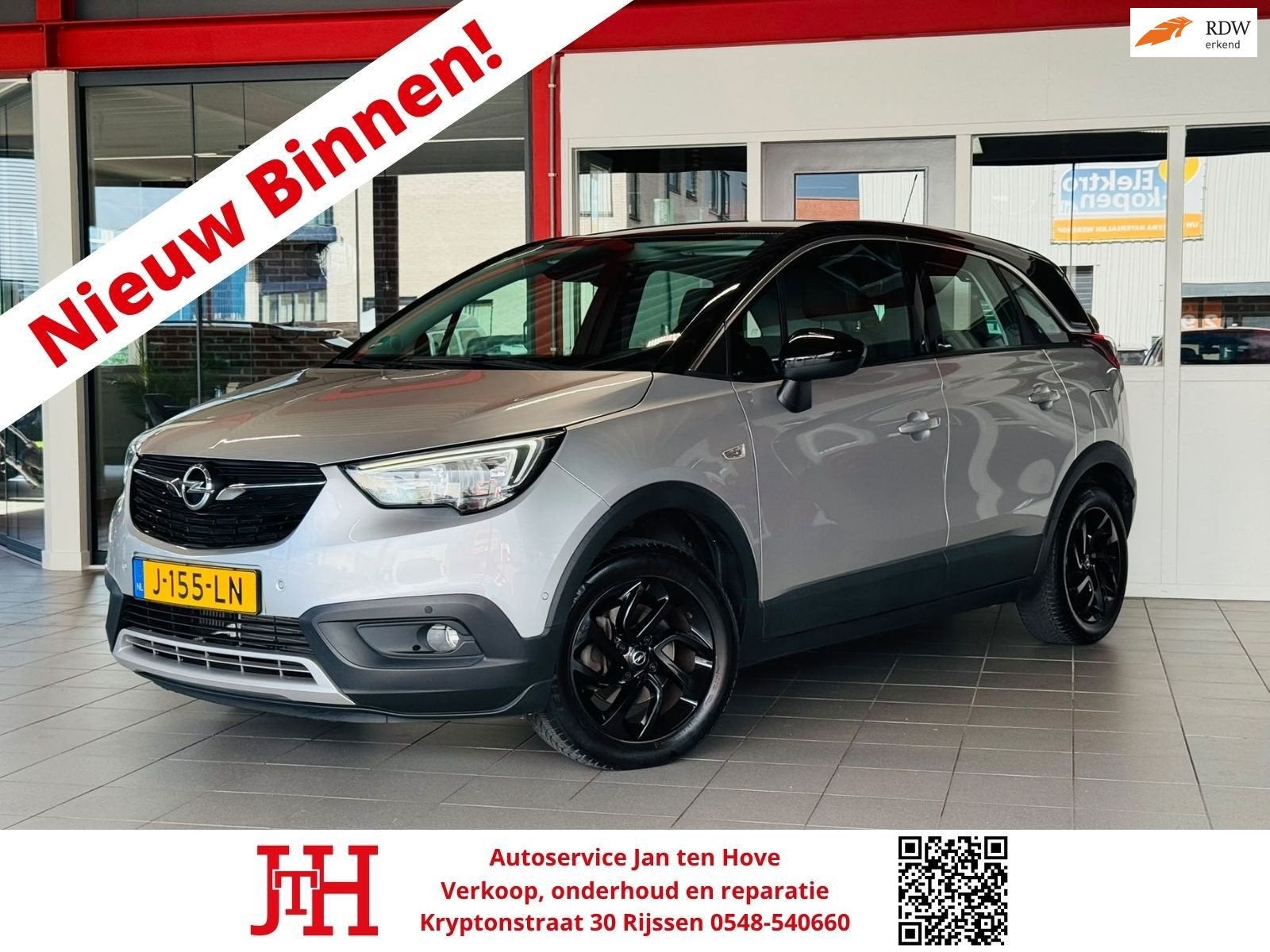 Opel Crossland X 1.2 Turbo Innovation*Trekhaak*Camera*PDC V+, Gebruikt, 1199 cc, 1148 kg, Bedrijf