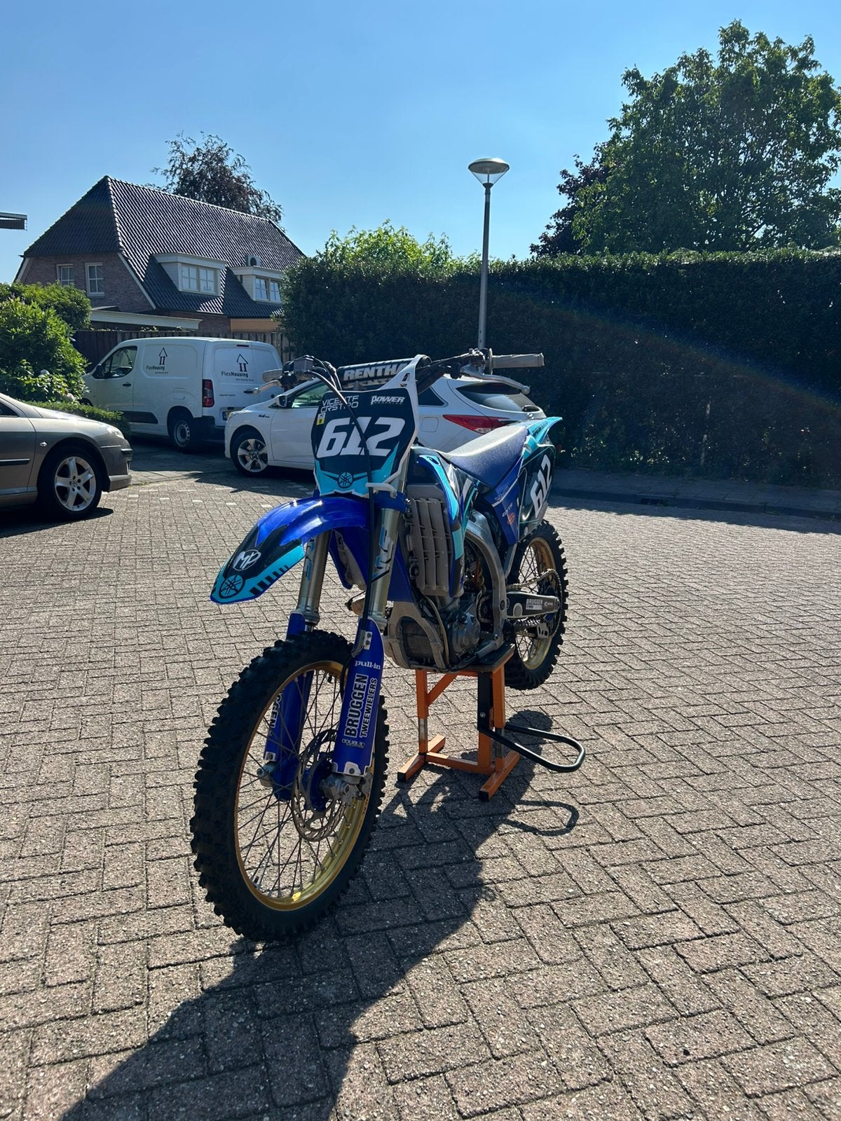 yamaha yz450f, Ophalen