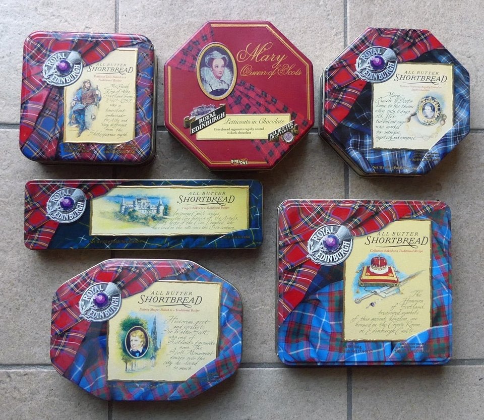 Royal Edinburgh blikkenverzameling Schotse blikken Schotland, Verzamelen, Blikken, Ophalen of Verzenden, Gebruikt, Koek(jes)