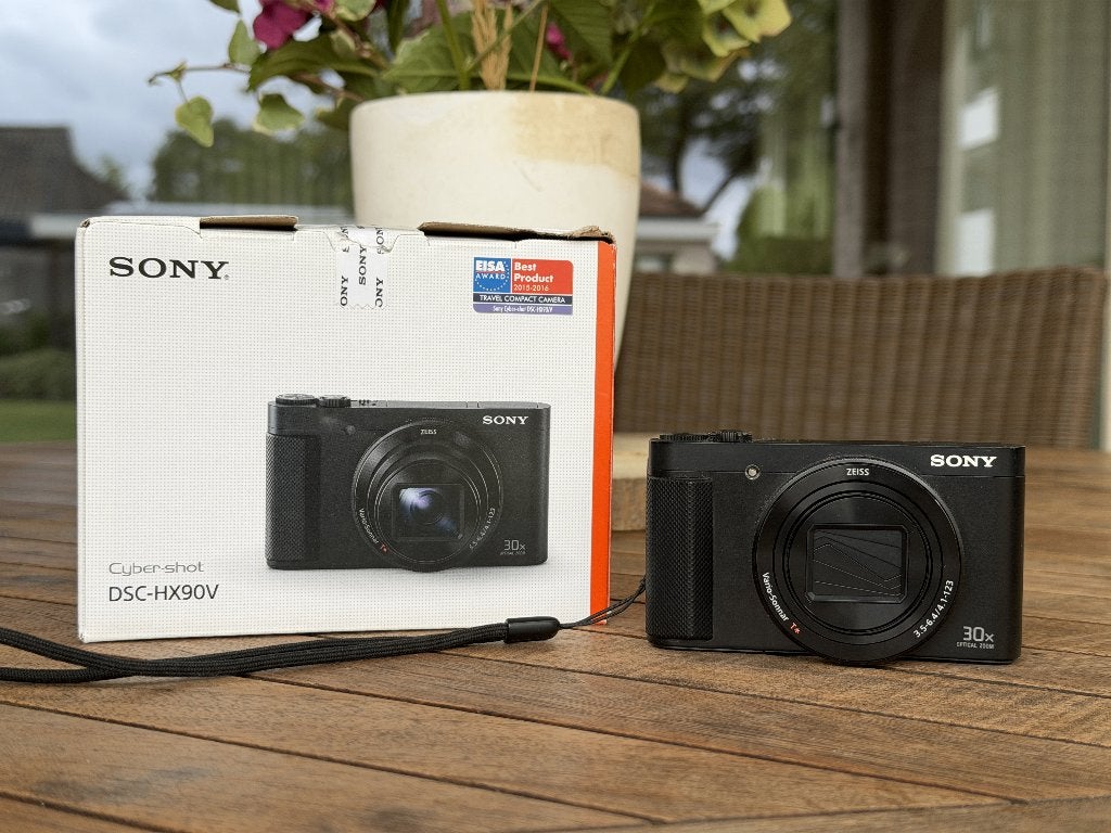 Sony Cyber-shot DSC-HX90V Compact Camera | Compleet in doos, Audio, Tv en Foto, Fotocamera's Digitaal, USB-kabel, 18 megapixels