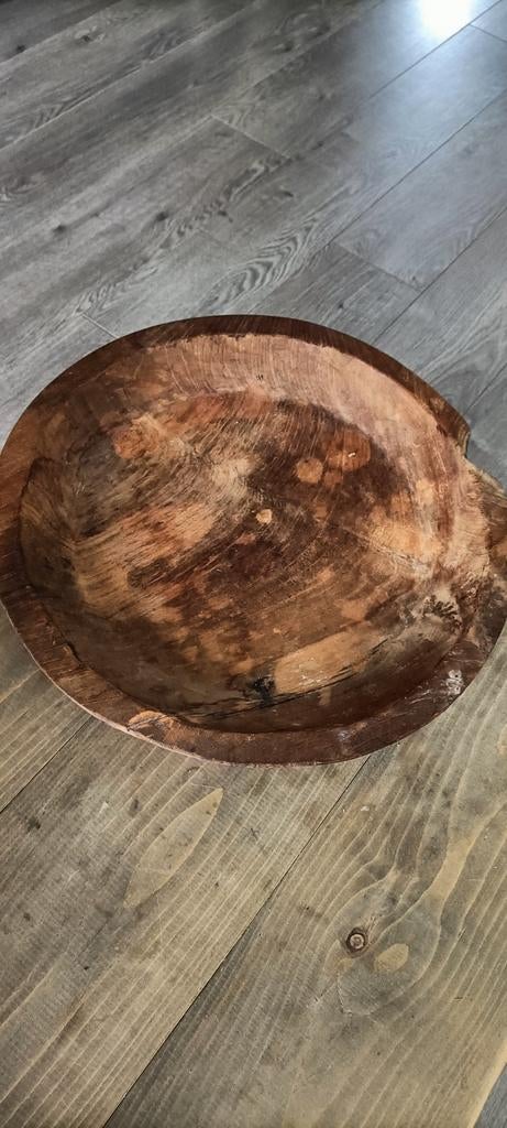 Decoratieve Houen bord, Ophalen, Rond, Hout