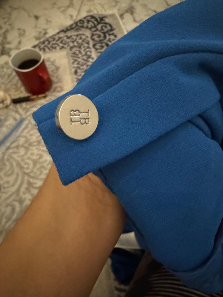 Ted Baker Dames Topje - Blauw, Blauw, Ophalen of Verzenden, Zo goed als nieuw, Zonder mouw