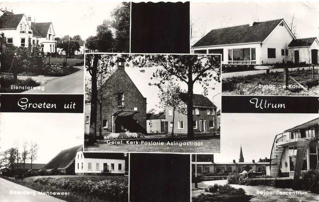 Groeten uit Ulrum, Ophalen of Verzenden, 1960 tot 1980, Gelopen, Groningen
