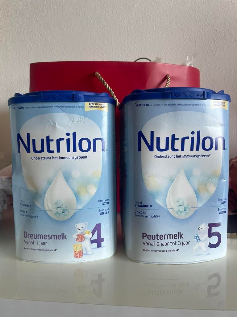 Nutrilon 4 en Nutrilon 5, Ophalen of Verzenden, Zo goed als nieuw, Overige typen