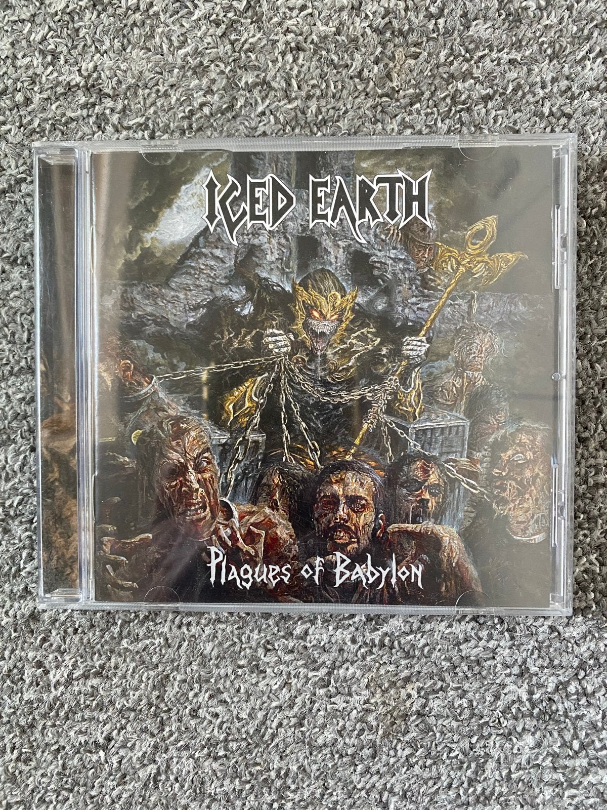 Iced Earth - Plagues of Babylon CD (Heavy/Power Metal), Ophalen, Heavy metal, Zo goed als nieuw, Inclusief doosje