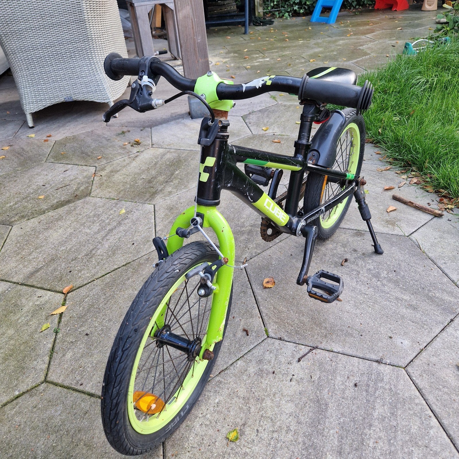 Cube Cubie 160 kinderfiets - opknapper, Fietsen en Brommers, Ophalen, Terugtraprem, Cube, 16 tot 20 inch